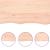 Blat de baie, 80x30x(2-6) cm, lemn masiv netratat GartenMobel Dekor