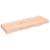 Blat de baie, 80x30x(2-6) cm, lemn masiv netratat GartenMobel Dekor