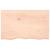 Blat de baie, 80x50x(2-4) cm, lemn masiv netratat GartenMobel Dekor
