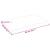 Blat de baie, 80x50x(2-4) cm, lemn masiv netratat GartenMobel Dekor