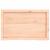 Blat de baie, 80x50x(2-4) cm, lemn masiv netratat GartenMobel Dekor