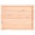 Blat de baie, 80x60x(2-4) cm, lemn masiv netratat GartenMobel Dekor