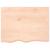 Blat de baie, 80x60x(2-6) cm, lemn masiv netratat GartenMobel Dekor