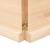 Blat de baie, 140x60x(2-4) cm, lemn masiv netratat GartenMobel Dekor
