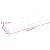 Blat de baie, 140x60x(2-6) cm, lemn masiv netratat GartenMobel Dekor