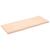 Blat de baie, 160x60x(2-6) cm, lemn masiv netratat GartenMobel Dekor