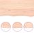Blat de baie, 180x50x(2-6) cm, lemn masiv netratat GartenMobel Dekor