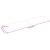 Blat de baie, 220x50x(2-6) cm, lemn masiv netratat GartenMobel Dekor