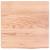 Blat de baie, maro deschis, 40x40x(2-4) cm, lemn masiv tratat GartenMobel Dekor