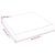 Blat de baie, maro deschis, 40x40x(2-6) cm, lemn masiv tratat GartenMobel Dekor