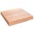Blat de baie, maro deschis, 40x40x(2-6) cm, lemn masiv tratat GartenMobel Dekor