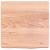 Blat de baie, maro deschis, 40x40x(2-6) cm, lemn masiv tratat GartenMobel Dekor