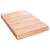 Blat de baie, maro deschis, 40x60x(2-6) cm, lemn masiv tratat GartenMobel Dekor