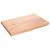 Blat de baie, maro deschis, 60x40x(2-4) cm, lemn masiv tratat GartenMobel Dekor