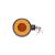 Lampa sub oglinda gabarit portocalie lumina LED tip neon Cod: FR 0332 Automotive TrustedCars