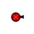 Lampa sub oglinda gabarit rosu- alb lumina LED tip neon Cod: FR 0336 Automotive TrustedCars