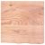 Blat de baie, maro deschis, 60x60x(2-6) cm, lemn masiv tratat GartenMobel Dekor