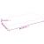 Blat de baie, maro deschis, 80x40x(2-6) cm, lemn masiv tratat GartenMobel Dekor