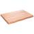 Blat de baie, maro deschis, 80x60x(2-6) cm, lemn masiv tratat GartenMobel Dekor
