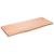 Blat de baie, maro deschis, 100x40x(2-4) cm, lemn masiv tratat GartenMobel Dekor