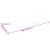 Blat de baie, maro deschis, 100x40x(2-4) cm, lemn masiv tratat GartenMobel Dekor