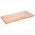 Blat de baie, maro deschis, 100x50x(2-4) cm, lemn masiv tratat GartenMobel Dekor
