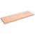 Blat de baie, maro deschis, 120x40x(2-4) cm, lemn masiv tratat GartenMobel Dekor