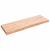 Blat de baie, maro deschis, 120x40x(2-6) cm, lemn masiv tratat GartenMobel Dekor