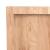 Blat de baie, maro deschis, 120x40x(2-6) cm, lemn masiv tratat GartenMobel Dekor