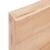 Blat de baie, maro deschis, 120x40x(2-6) cm, lemn masiv tratat GartenMobel Dekor