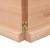 Blat de baie, maro deschis, 140x60x(2-4) cm, lemn masiv tratat GartenMobel Dekor