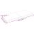 Blat de baie, maro deschis, 140x60x(2-4) cm, lemn masiv tratat GartenMobel Dekor
