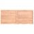 Blat de baie, maro deschis, 140x60x(2-6) cm, lemn masiv tratat GartenMobel Dekor