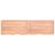 Blat de baie, maro deschis, 220x60x(2-4) cm, lemn masiv tratat GartenMobel Dekor