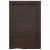 Blat de baie, gri închis, 40x60x(2-6) cm, lemn masiv tratat GartenMobel Dekor