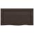 Blat de baie, gri închis, 60x30x(2-4) cm, lemn masiv tratat GartenMobel Dekor
