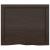 Blat de baie, gri închis, 60x50x(2-6) cm, lemn masiv tratat GartenMobel Dekor
