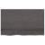 Blat de baie, gri închis, 80x50x(2-6) cm, lemn masiv tratat GartenMobel Dekor