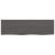 Blat de baie, gri închis, 100x30x(2-6) cm, lemn masiv tratat GartenMobel Dekor