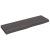 Blat de baie, gri închis, 100x30x(2-6) cm, lemn masiv tratat GartenMobel Dekor