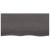 Blat de baie, gri închis, 100x50x(2-6) cm, lemn masiv tratat GartenMobel Dekor