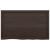 Blat de baie, gri închis, 100x60x(2-6) cm, lemn masiv tratat GartenMobel Dekor