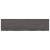 Blat de baie, gri închis, 120x30x(2-6) cm, lemn masiv tratat GartenMobel Dekor