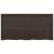 Blat de baie, gri închis, 120x60x(2-4) cm, lemn masiv tratat GartenMobel Dekor