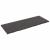 Blat de baie, gri închis, 160x60x(2-4) cm, lemn masiv tratat GartenMobel Dekor