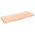 Blat de masă, 100x40x(2-6) cm, lemn masiv de stejar netratat GartenMobel Dekor