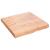 Blat de masă maro 60x60x(2-6) cm, lemn masiv stejar tratat GartenMobel Dekor