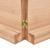 Blat de masă maro 120x40x(2-6) cm, lemn masiv stejar tratat GartenMobel Dekor