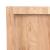 Blat de masă maro 120x40x(2-6) cm, lemn masiv stejar tratat GartenMobel Dekor