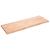 Blat de masă maro 140x50x(2-4) cm, lemn masiv stejar tratat GartenMobel Dekor